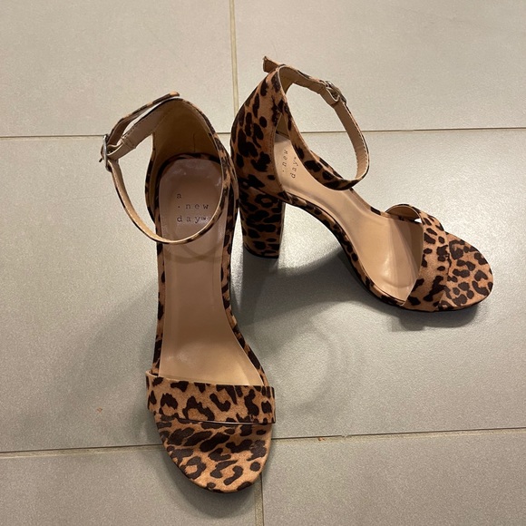 a new day Shoes - A New Day Leopard Heels